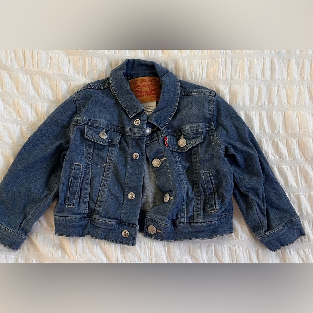 Baby Levi’s jacket and jeans
